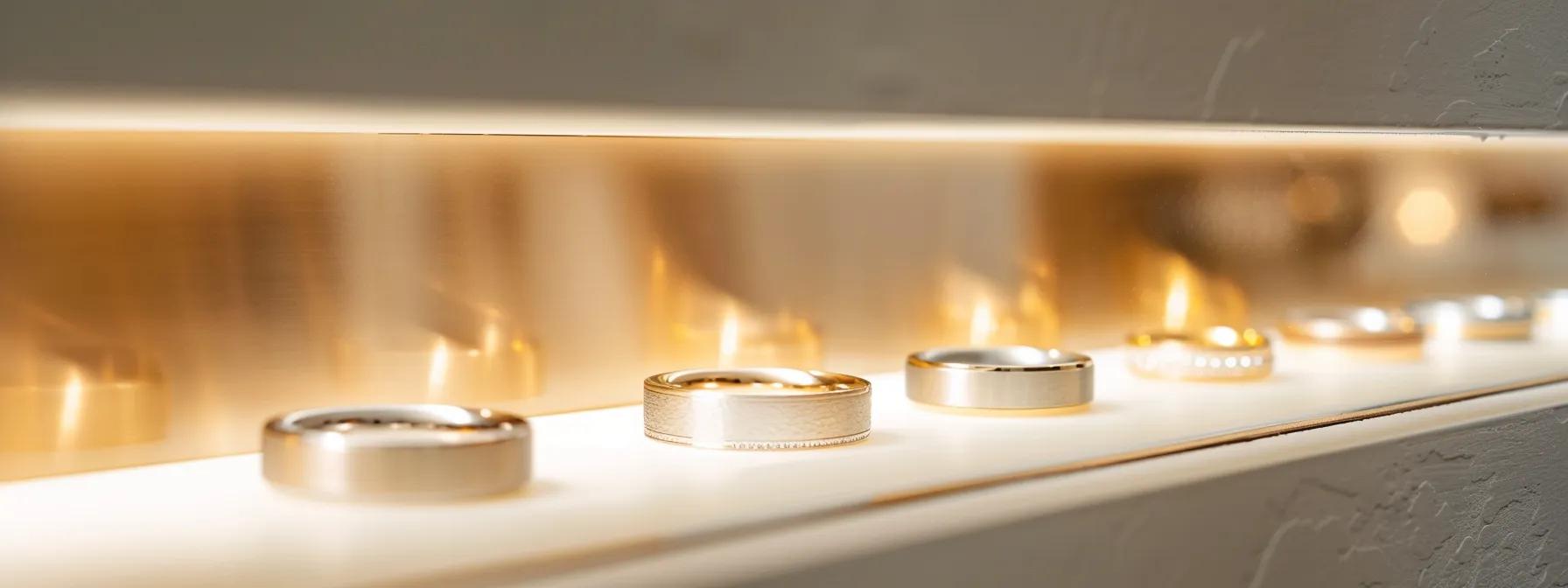 Wide band wedding rings showcasing various styles, materials, and comfort-focused designs. Wide band wedding rings showcasing various styles, materials, and comfort-focused designs.