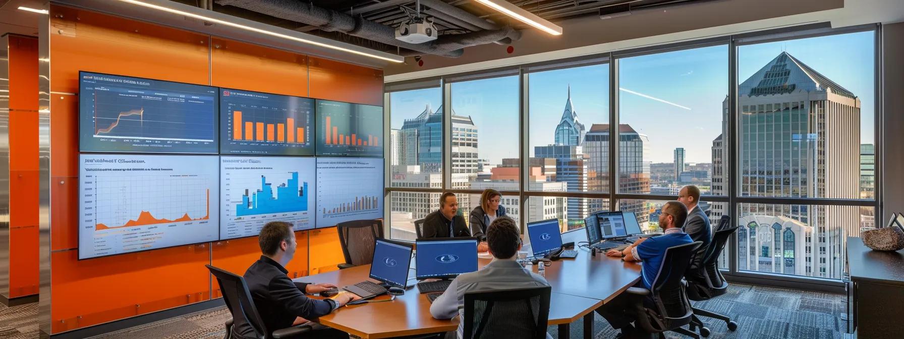 Nashville CPAs analyzing financial data to improve business performance and profitability.
