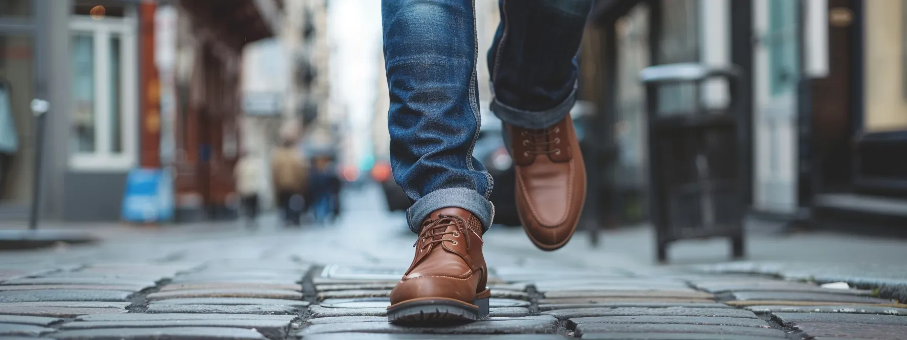 a man confidently struts in perfectly stacked jeans paired with stylish footwear and a perfectly matched top, avoiding common mistakes for a modern, fashionable look. a man confidently struts in perfectly stacked jeans paired with stylish footwear and a perfectly matched top, avoiding common mistakes for a modern, fashionable look.