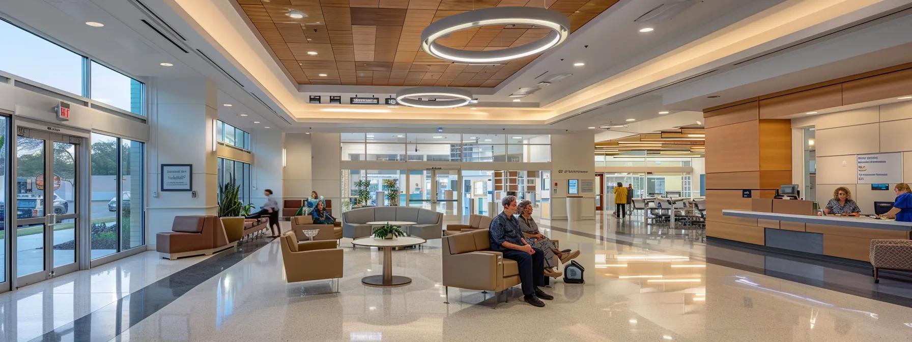 a modern healthcare facility in jonesboro, ga, bustling with families accessing wellness services, featuring inviting waiting areas and friendly staff interacting with patients, all illuminated by warm, overhead lighting to create an atmosphere of comfort and care. a modern healthcare facility in jonesboro, ga, bustling with families accessing wellness services, featuring inviting waiting areas and friendly staff interacting with patients, all illuminated by warm, overhead lighting to create an atmosphere of comfort and care.