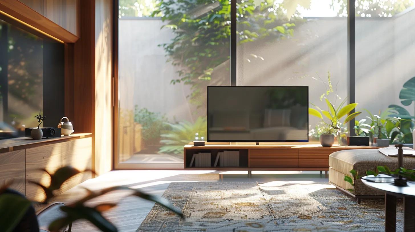 a modern, sleek home interior showcases beautifully crafted sustainable materials, highlighting eco-friendly design choices with a warm, inviting ambiance and minimalist furnishings.