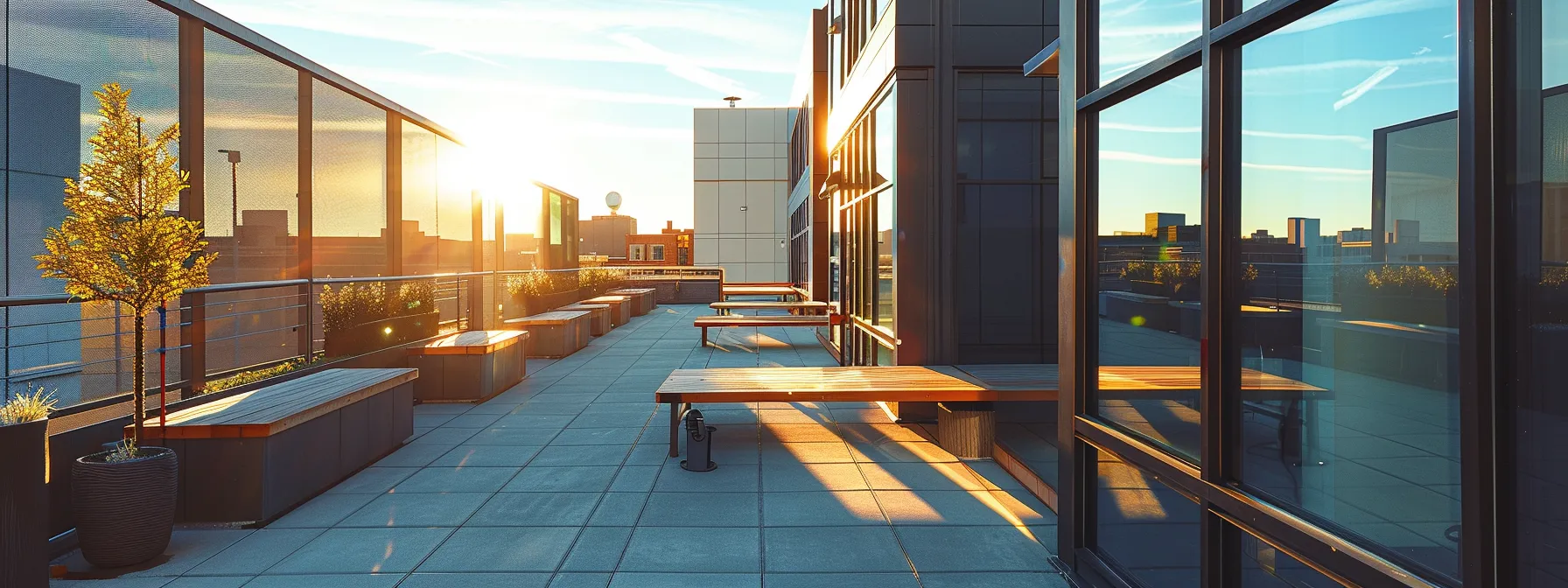 a modern, sleek solar panel array installed on a rooftop, reflecting the sun's rays and highlighting the potential for increased home equity through smart energy investments.
