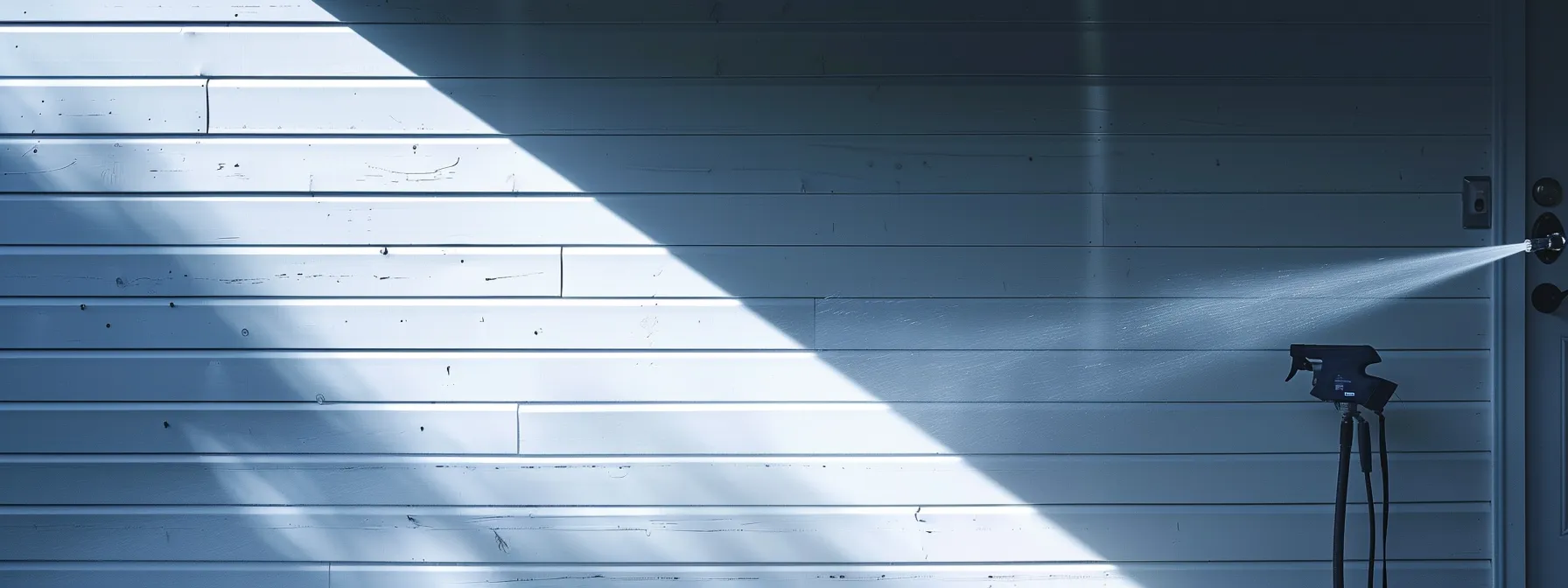 a professional cleaner gently using a low-pressure nozzle to wash a pristine white vinyl siding, preserving its integrity and appearance. a professional cleaner gently using a low-pressure nozzle to wash a pristine white vinyl siding, preserving its integrity and appearance.