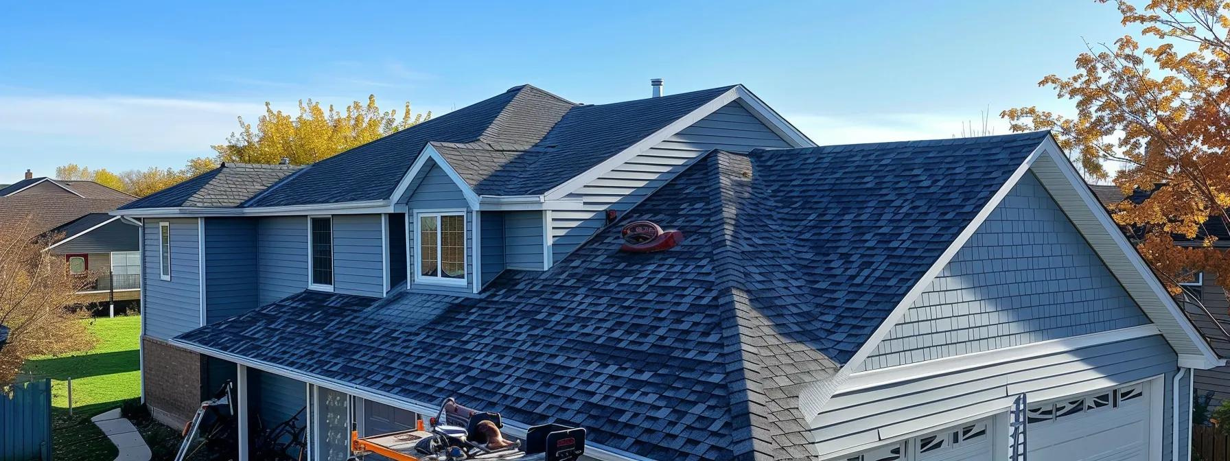 Missouri roofing project showcasing exceptional craftsmanship by RR First Choice Roofing. Missouri roofing project showcasing exceptional craftsmanship by RR First Choice Roofing.