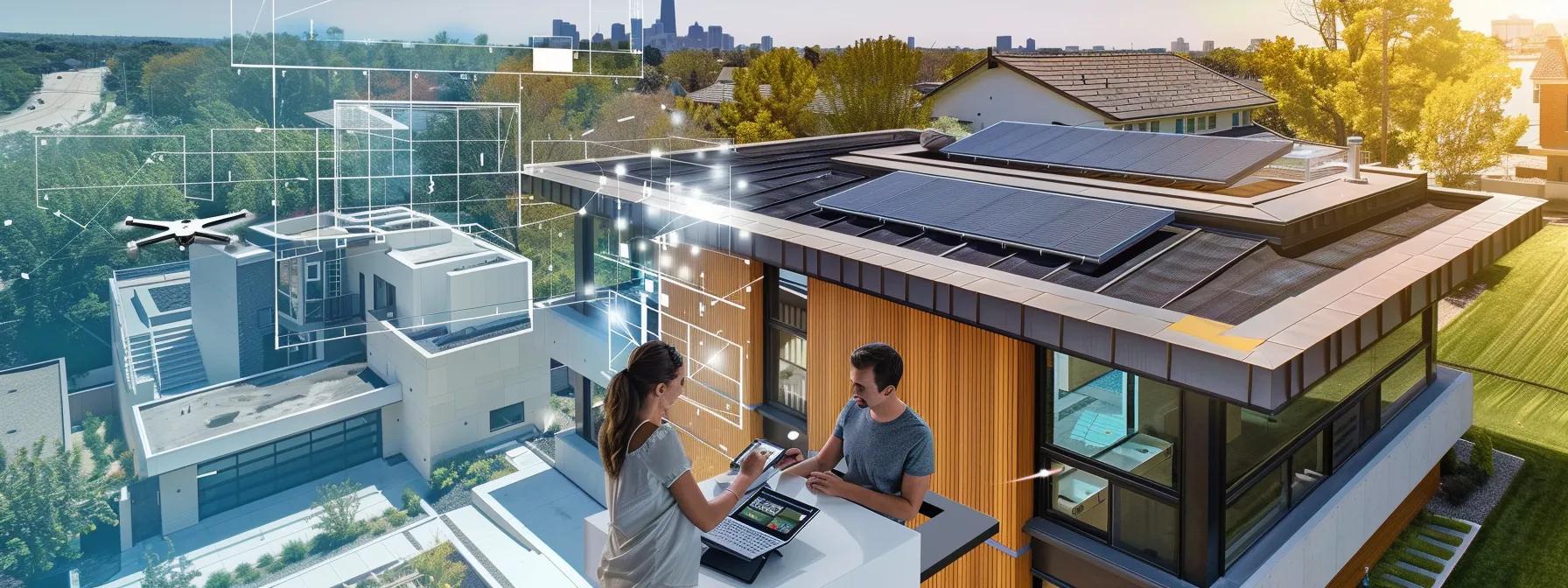 Modern roofing materials showcasing energy efficiency and weather resistance in Saint Louis. Modern roofing materials showcasing energy efficiency and weather resistance in Saint Louis.