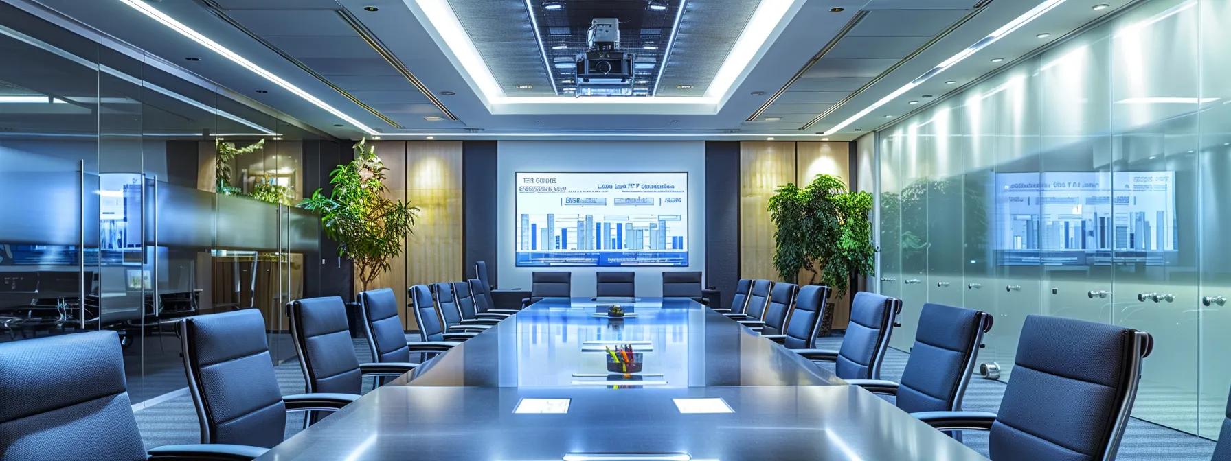 a sharp, contemporary office conference room is set for a consultation, featuring a sleek table surrounded by chairs, with a large display showcasing a clear chart of divorce lawyer fees and payment options, illuminated by focused overhead lighting that highlights the professionalism of the setting. a sharp, contemporary office conference room is set for a consultation, featuring a sleek table surrounded by chairs, with a large display showcasing a clear chart of divorce lawyer fees and payment options, illuminated by focused overhead lighting that highlights the professionalism of the setting.