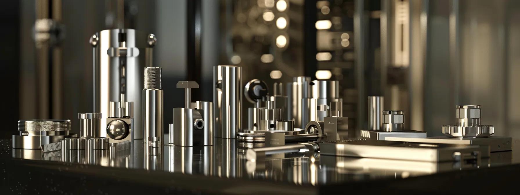 a sleek display of various high-security locks and cylinders, arranged on a polished surface, illuminated by soft, focused lighting to emphasize their intricate designs and advanced features, conveying the theme of security and functionality in a master key system. a sleek display of various high-security locks and cylinders, arranged on a polished surface, illuminated by soft, focused lighting to emphasize their intricate designs and advanced features, conveying the theme of security and functionality in a master key system.