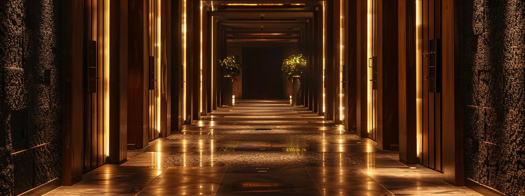 a sleek, modern hallway showcases a series of elegant doors, each equipped with sophisticated pin tumbler locks, illuminated by soft, strategic lighting that emphasizes the concept of secure access within a master key system. a sleek, modern hallway showcases a series of elegant doors, each equipped with sophisticated pin tumbler locks, illuminated by soft, strategic lighting that emphasizes the concept of secure access within a master key system.