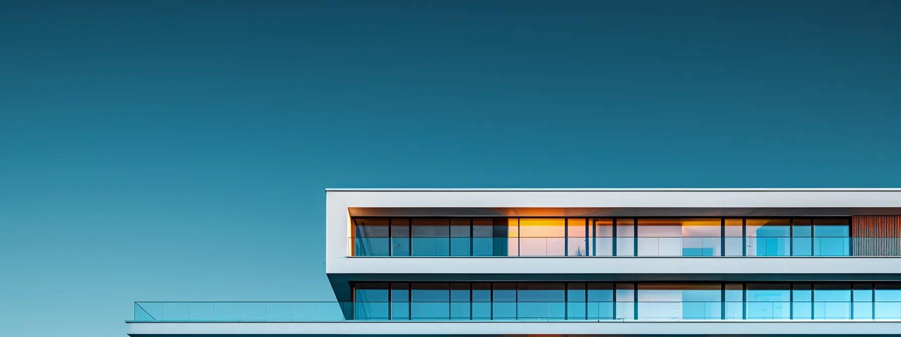 a sleek, modern office building stands prominently against a clear blue sky, symbolizing enhanced security and access control through master key systems utilized in commercial real estate. a sleek, modern office building stands prominently against a clear blue sky, symbolizing enhanced security and access control through master key systems utilized in commercial real estate.