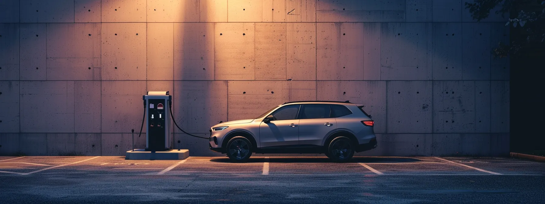 a sleek, modern suv parked next to a fuel pump, highlighting the importance of fuel efficiency in vehicle ownership. a sleek, modern suv parked next to a fuel pump, highlighting the importance of fuel efficiency in vehicle ownership.