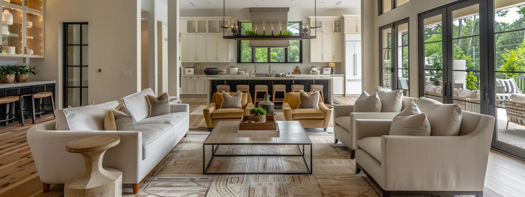a sophisticated modern interior in alpharetta showcases artisan-crafted custom furniture in a clean neutral palette, embodying southern luxury with refined styling and exquisite materials. a sophisticated modern interior in alpharetta showcases artisan-crafted custom furniture in a clean neutral palette, embodying southern luxury with refined styling and exquisite materials.