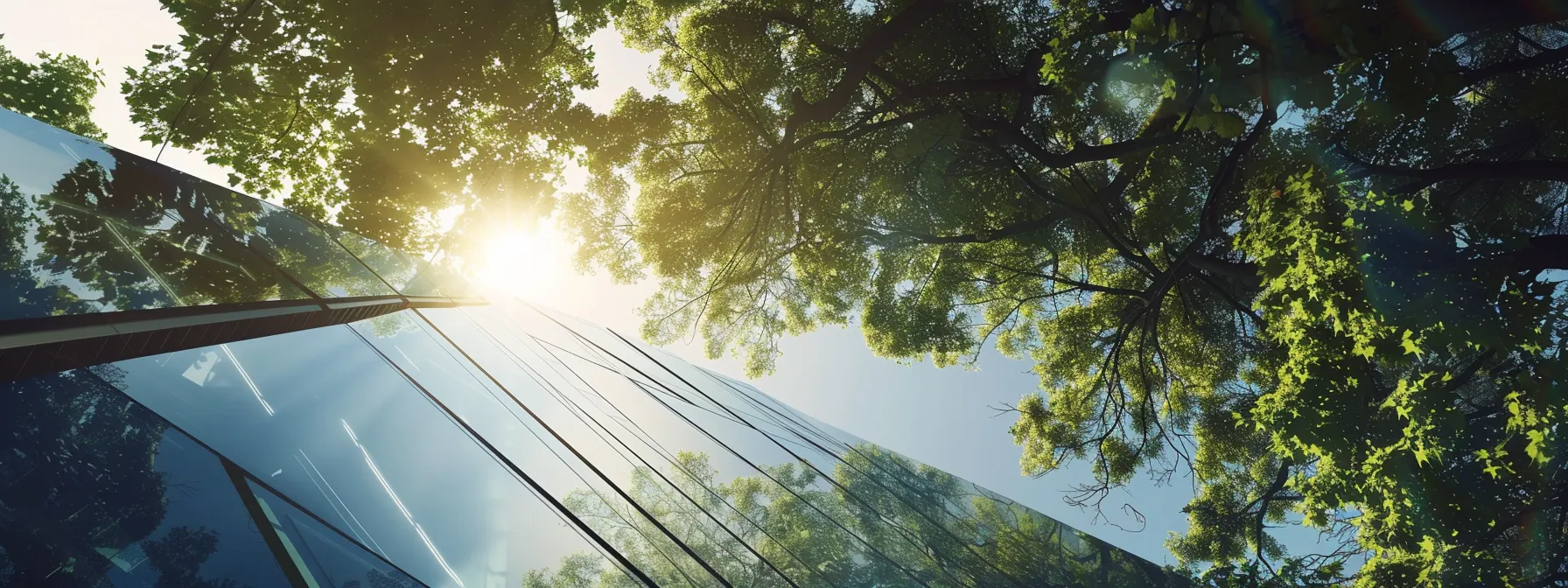 a sparkling, sleek monocrystalline solar panel shining under the bright sun against a backdrop of blue sky and green trees. a sparkling, sleek monocrystalline solar panel shining under the bright sun against a backdrop of blue sky and green trees.