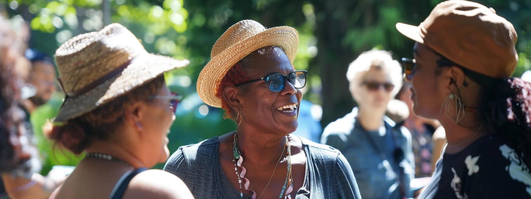 , a vibrant community gathering i