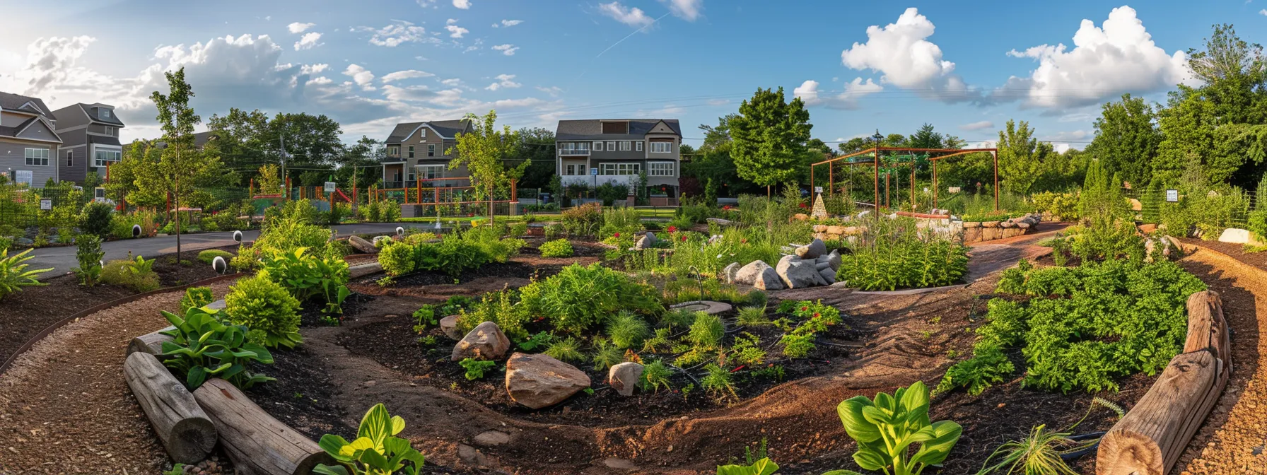 a vibrant urban garden setting in homer glen showcases a gardener utilizing innovative watering techniques, such as drip irrigation and mulch, surrounded by diverse thriving plants, all bathed in warm afternoon light. a vibrant urban garden setting in homer glen showcases a gardener utilizing innovative watering techniques, such as drip irrigation and mulch, surrounded by diverse thriving plants, all bathed in warm afternoon light.