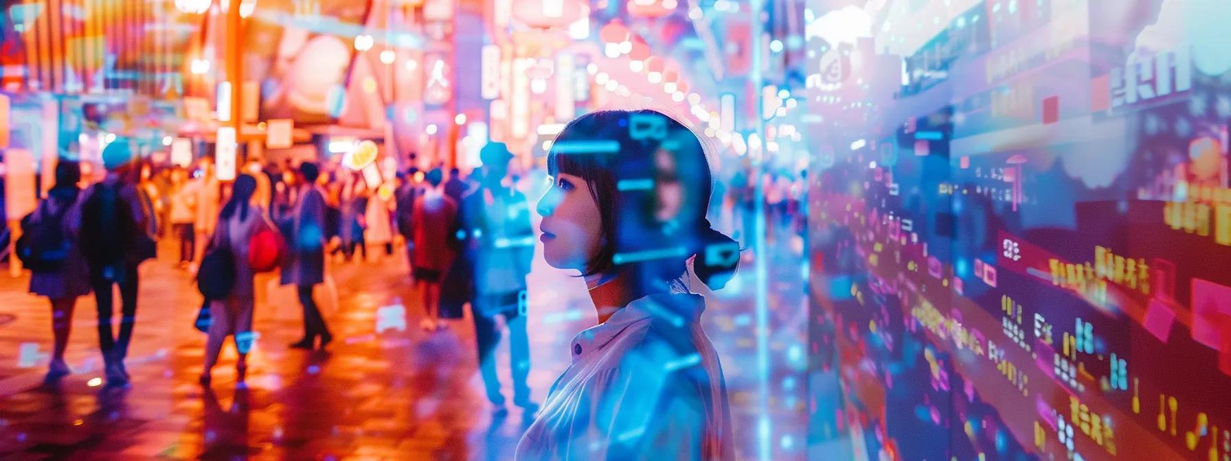 AI-powered user content ad showcasing digital trends.