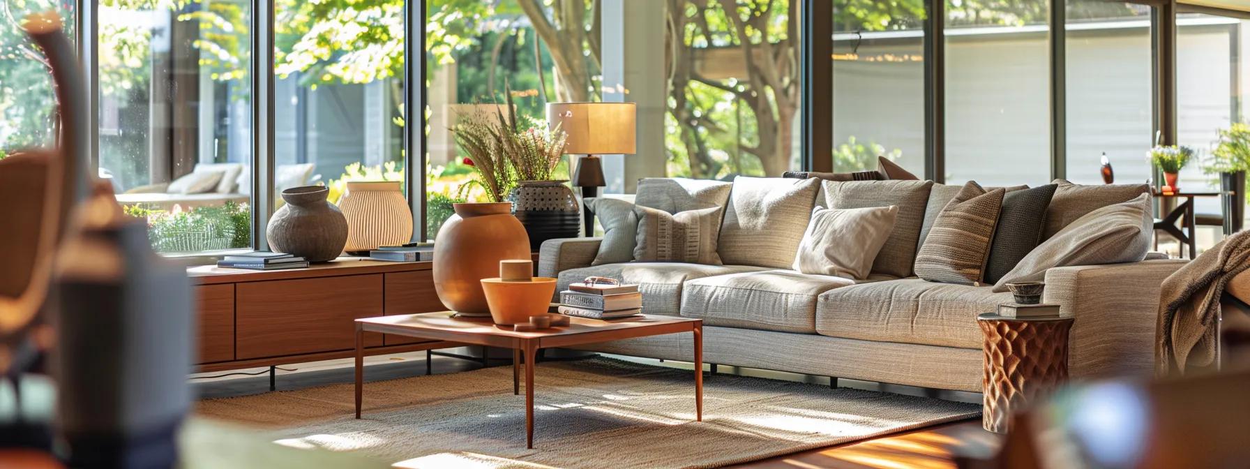 a well-lit, modern living room showcases elegant custom furniture, with an emphasis on pristine upholstery and stylish accents, while a family member carefully inspects the piece, highlighting the importance of maintenance and care. a well-lit, modern living room showcases elegant custom furniture, with an emphasis on pristine upholstery and stylish accents, while a family member carefully inspects the piece, highlighting the importance of maintenance and care.