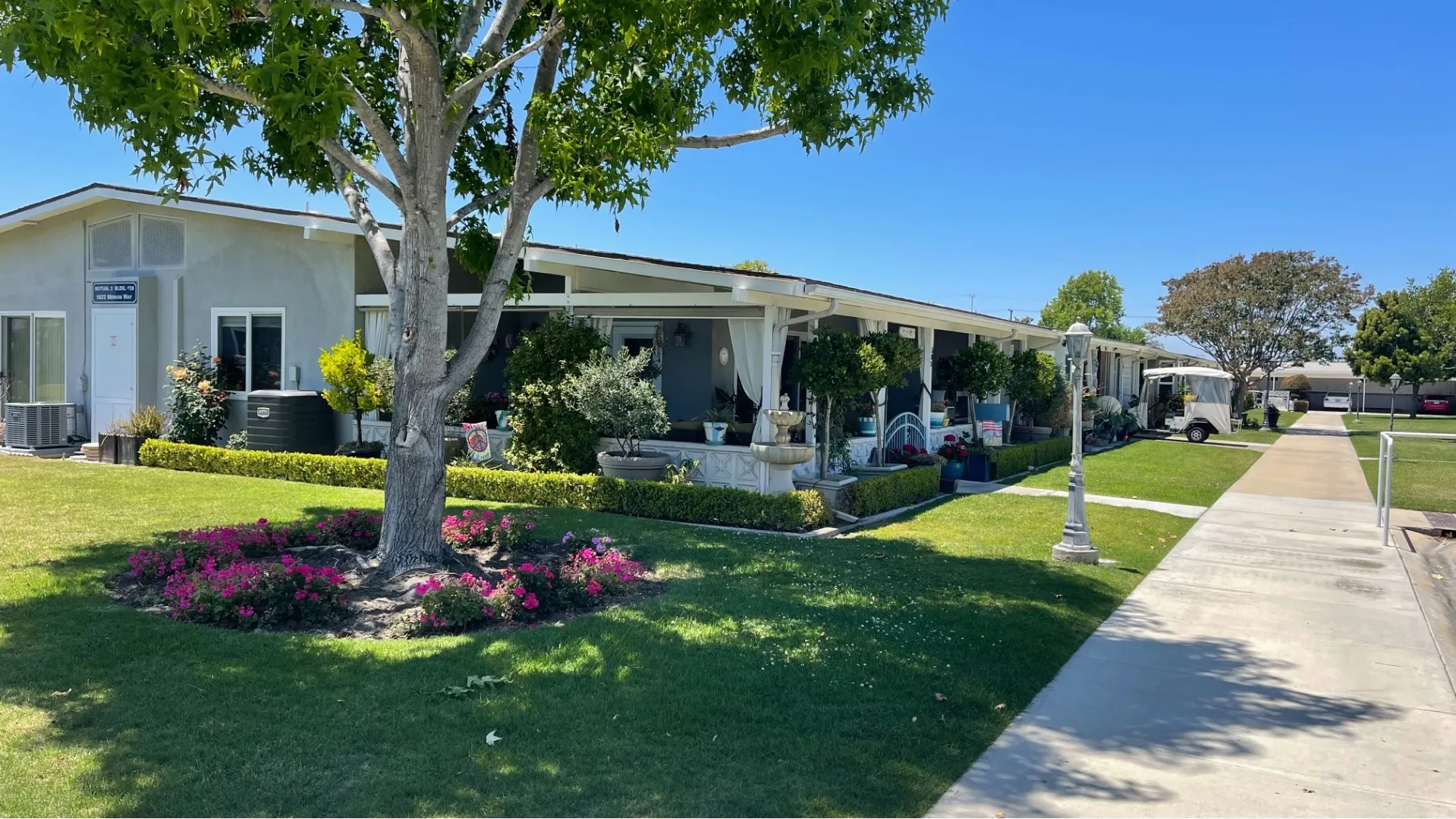 Leisure World Home and path