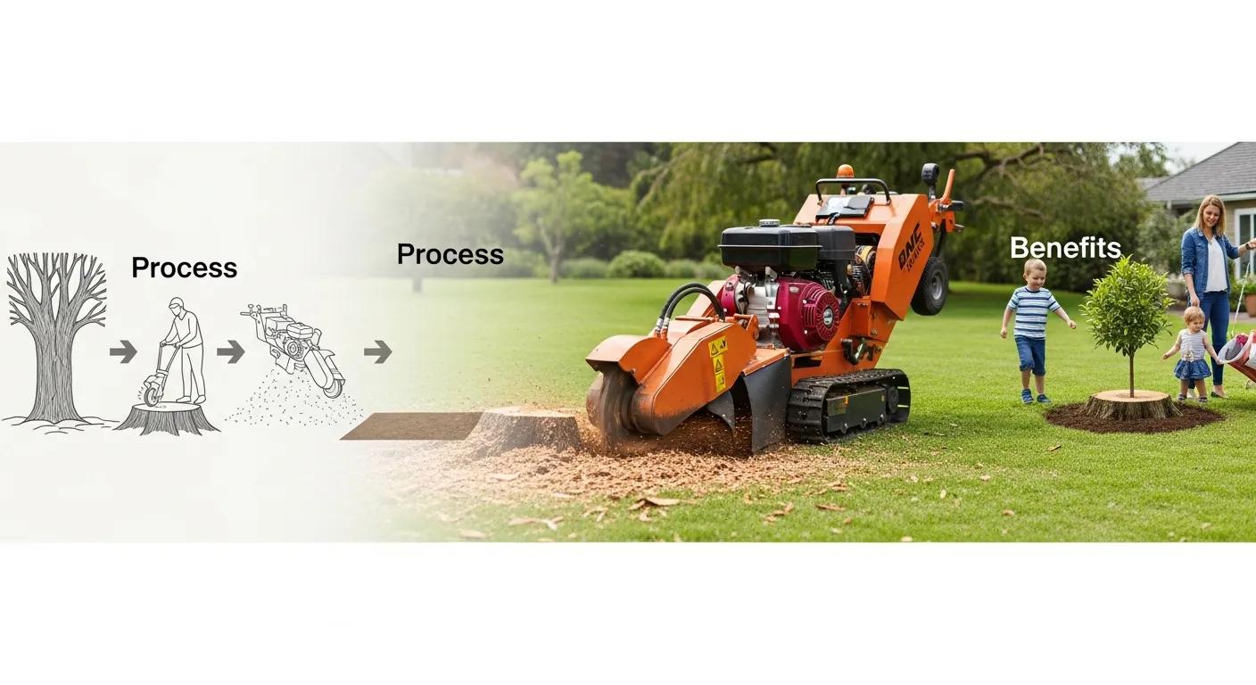 Mastering Stump Grinding: Process & Benefits