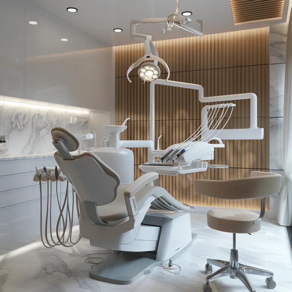 Dental consultation about implants in a welcoming clinic environment
