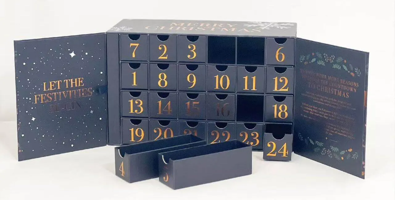What Are the Cutting-Edge Trends in Advent Calendar Makeup Box Packaging
