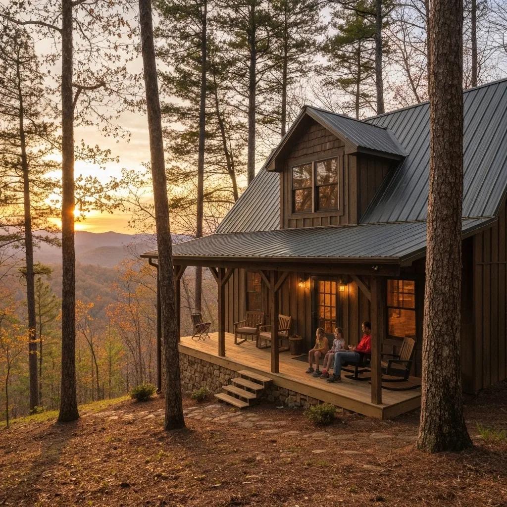 Bigfoot Cabin in Blue Ridge, a perfect family basecamp for hiking adventures
