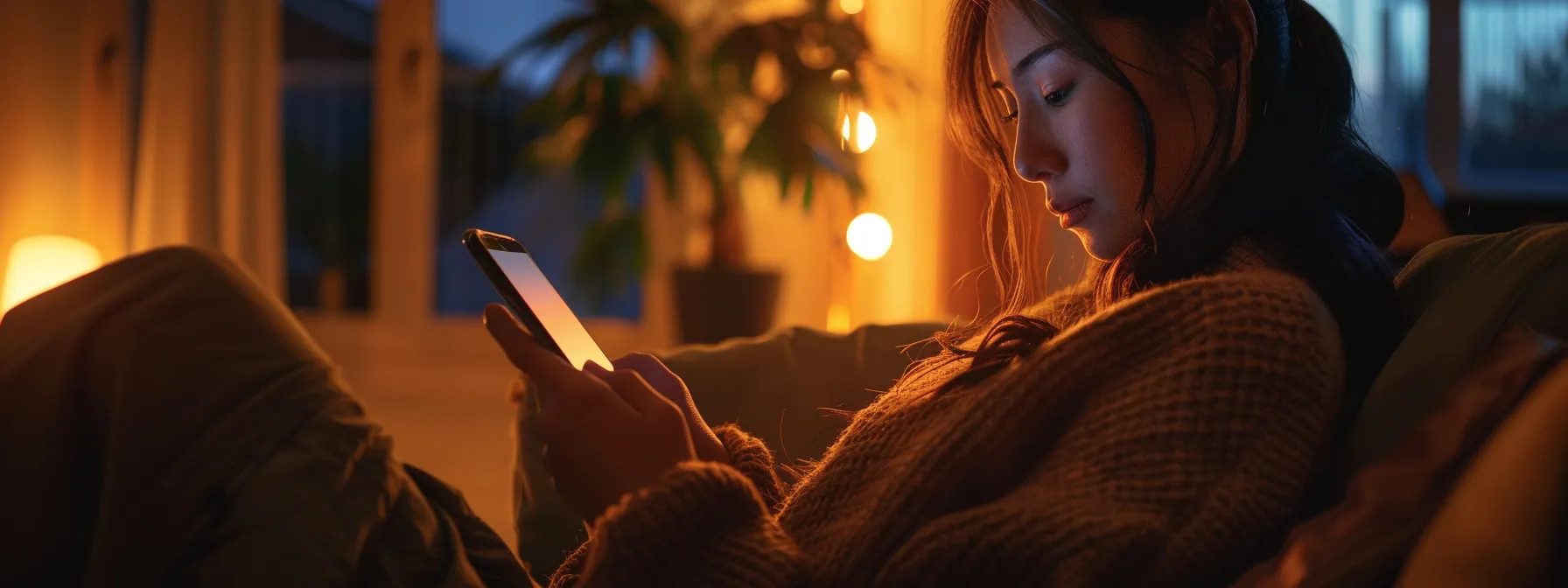 a person setting screen time limits on their smartphone.