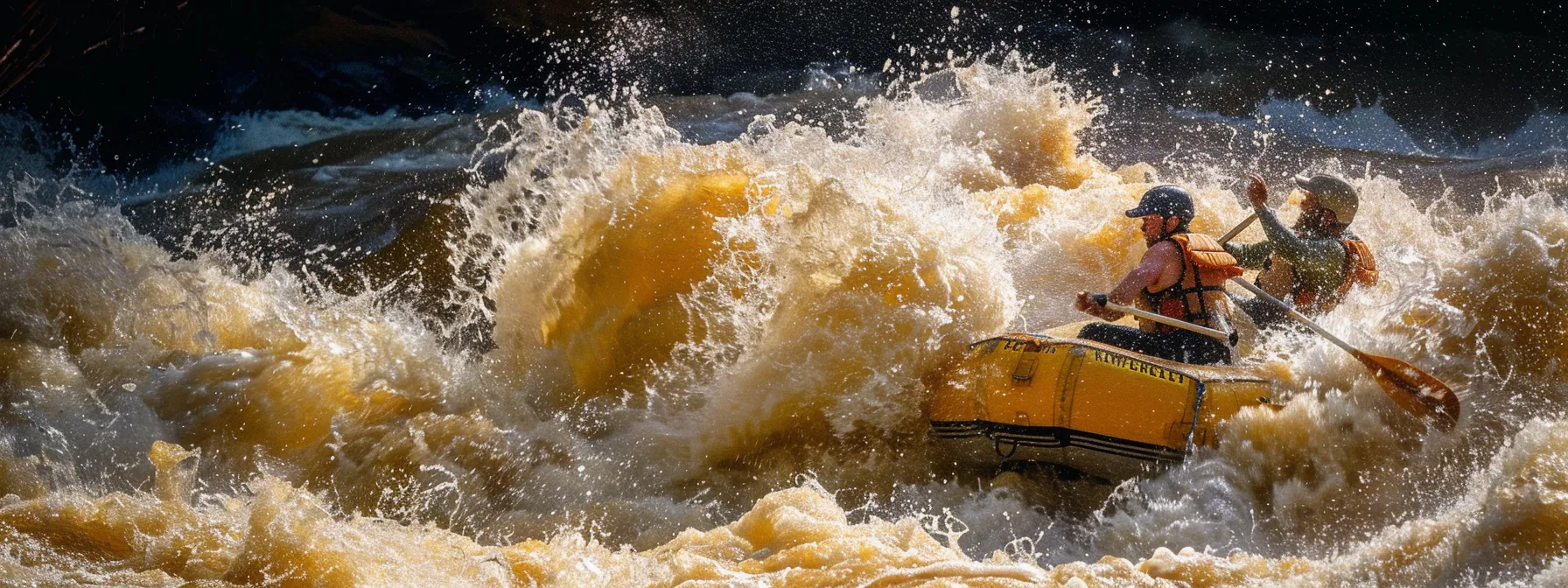 thrilling moment captured on an ocoee river trip.