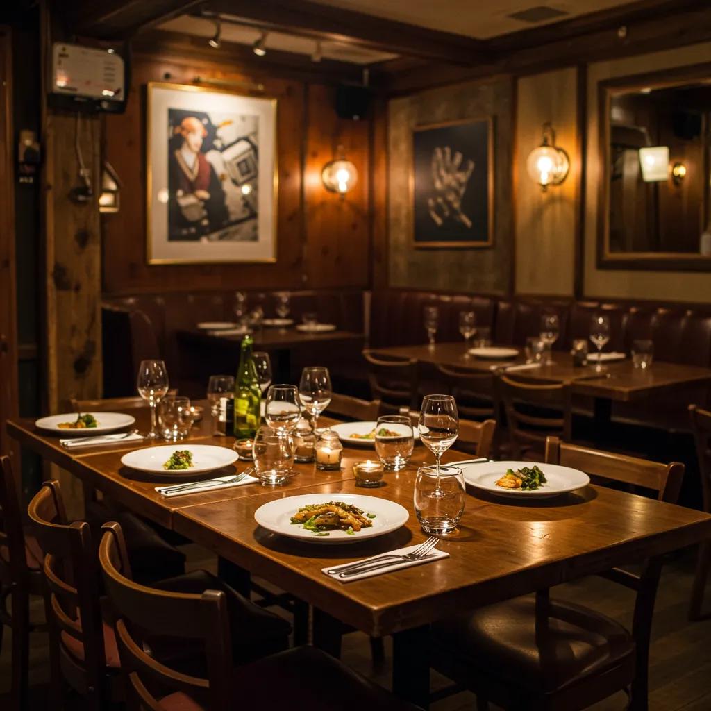 An inviting hidden gem restaurant in Northern Virginia, showcasing rustic charm and unique dishes enjoyed by patrons An inviting hidden gem restaurant in Northern Virginia, showcasing rustic charm and unique dishes enjoyed by patrons