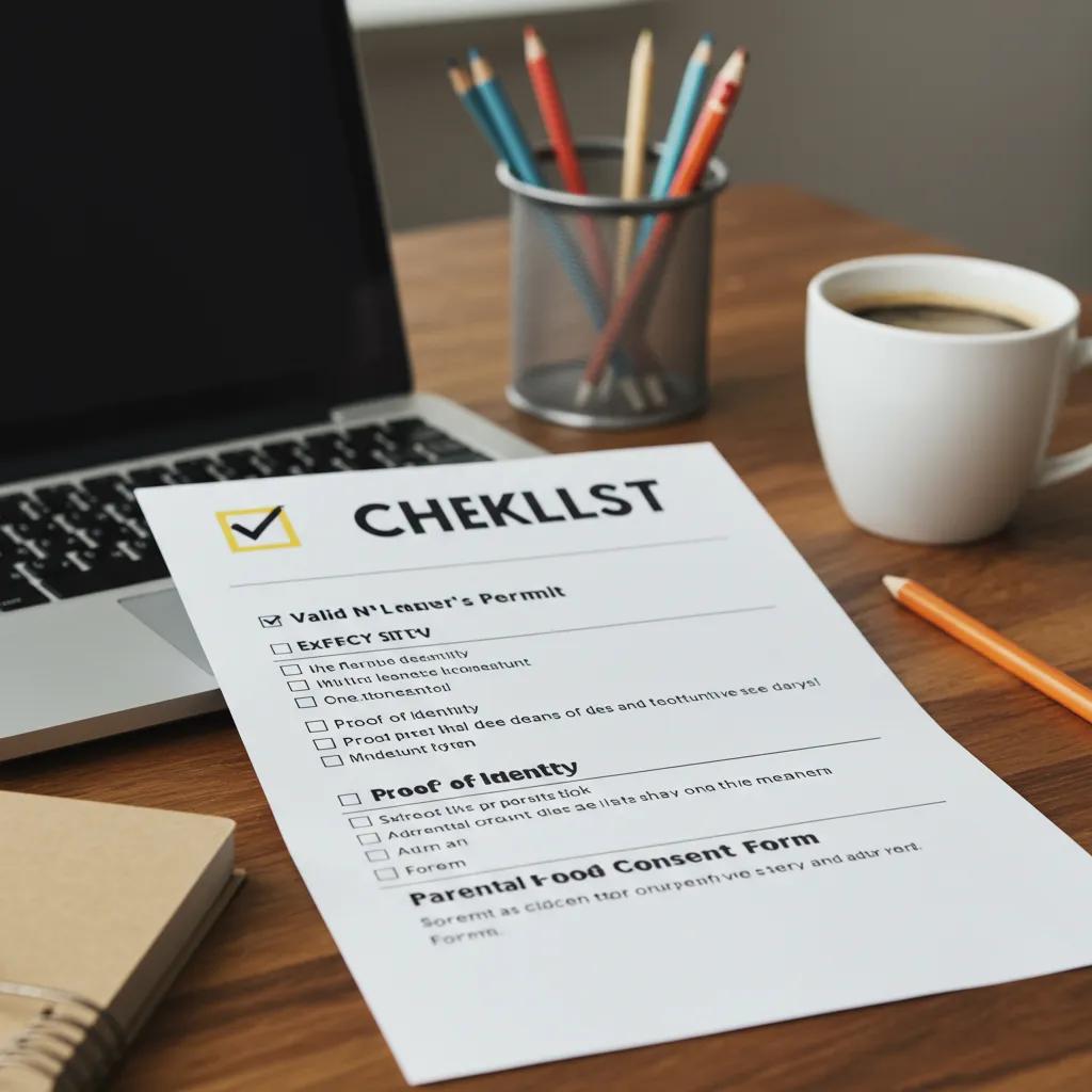 A checklist detailing the eligibility requirements for the NY 5-Hour Pre-Licensing Course.