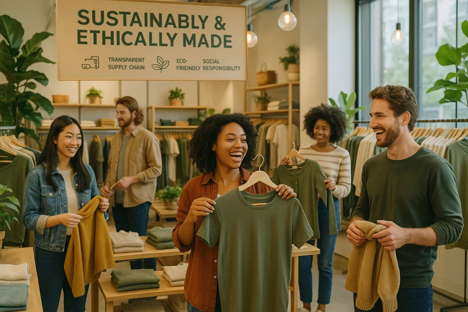 Sustainable and transparent apparel retail Sustainable and transparent apparel retail