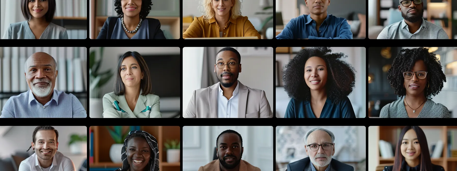 a group of diverse individuals engaging in a virtual support group, sharing experiences and encouraging one another on their wellness journeys.