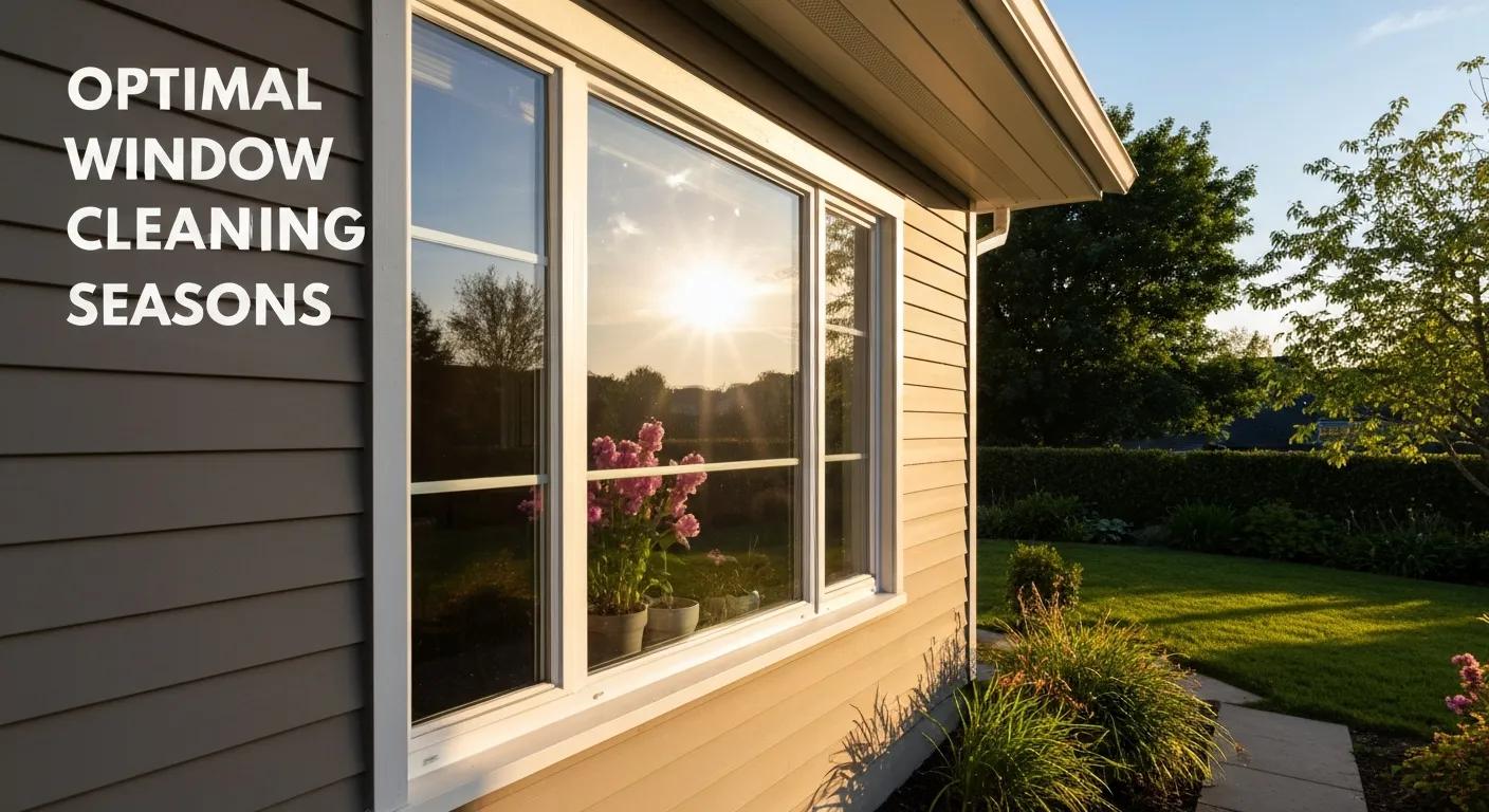 Seasonal window cleaning — best months and tips