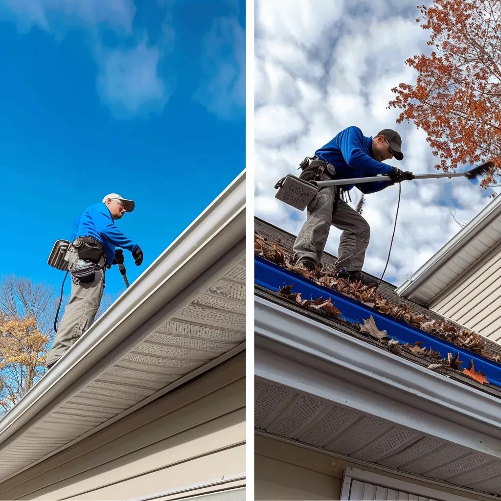 Comparison of residential and commercial gutter cleaning services in Vermont Comparison of residential and commercial gutter cleaning services in Vermont