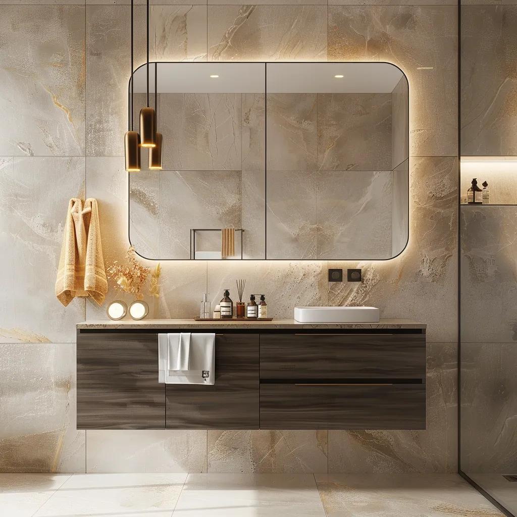 Muebles de baño modernos que transforman la estética y funcionalidad de tu hogar