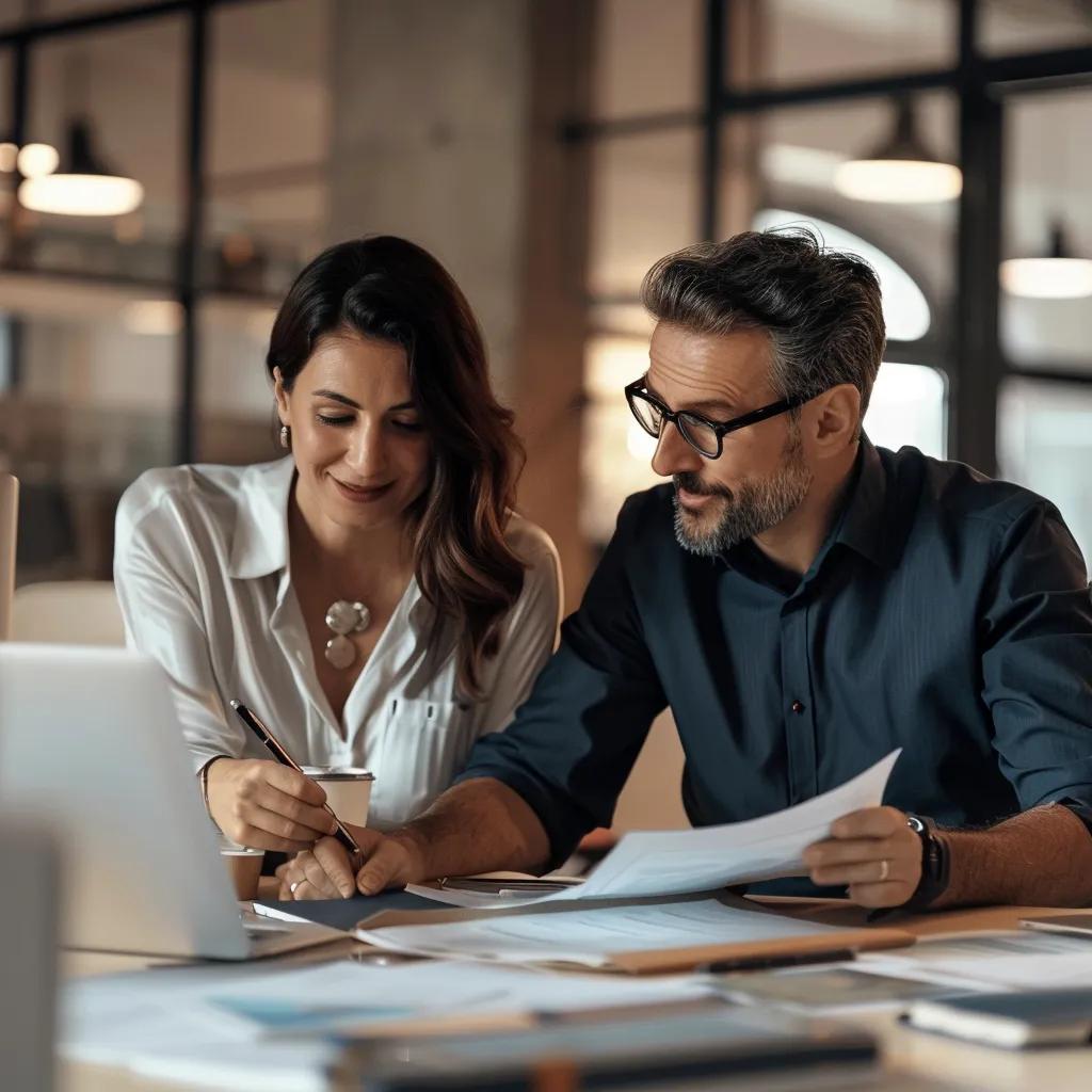 Business owner consulting with CPA on effective year-end tax planning strategies