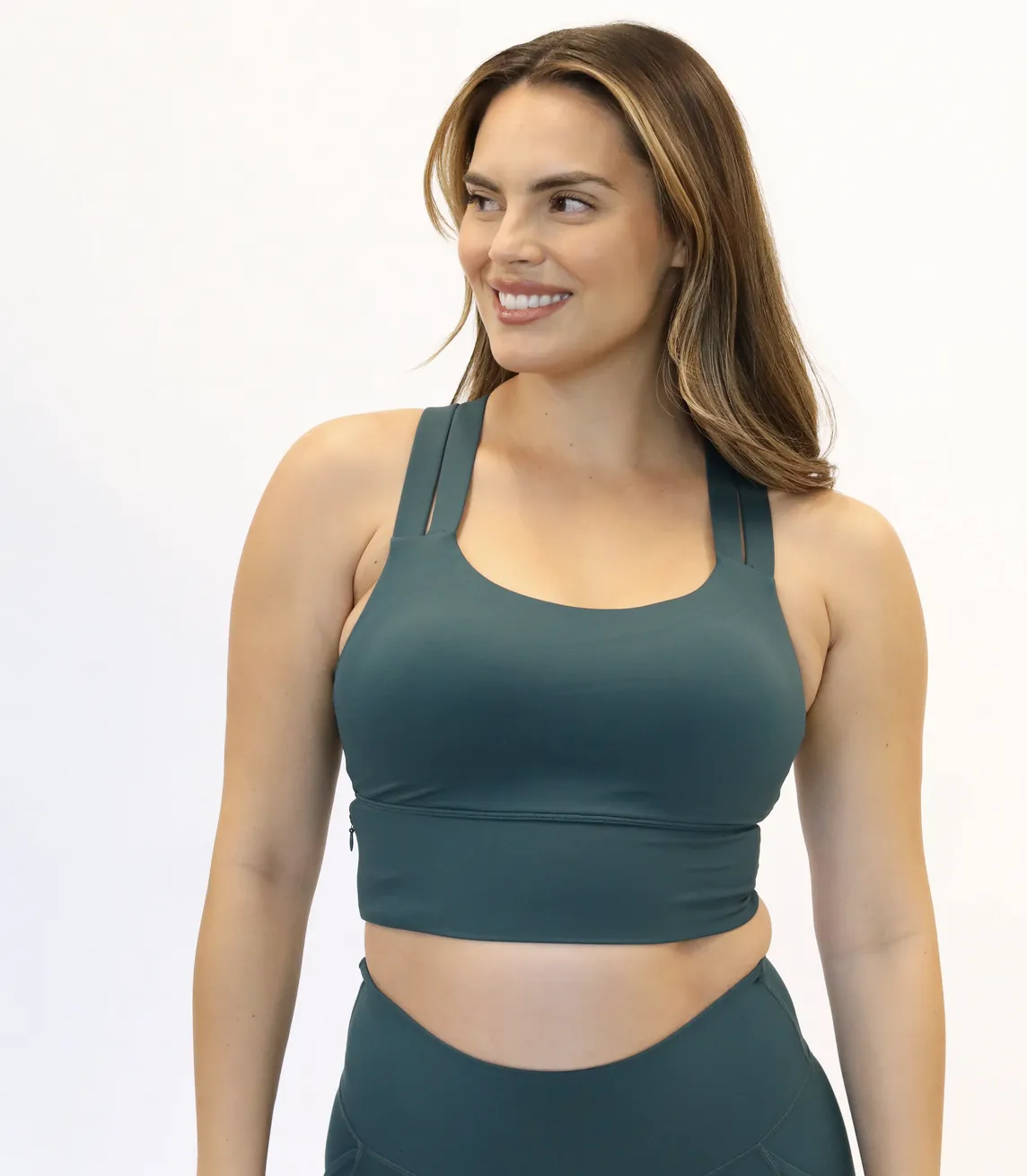 Sierra Sports Bra - Pacific