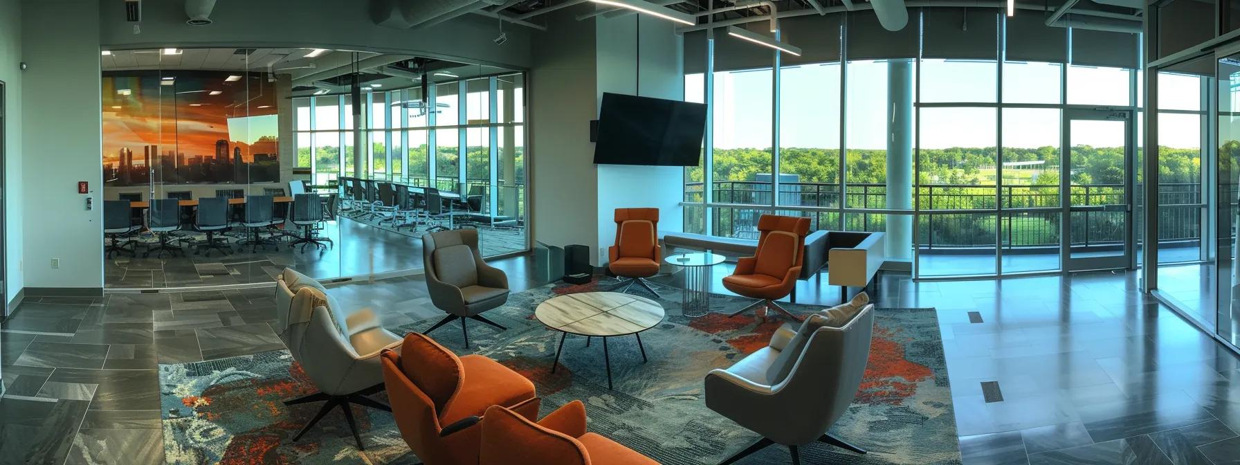 une salle de conférence élégante et modulable, aménagée avec des sièges en amphithéâtre, un éclairage d'ambiance personnalisé et des zones de networking, reflétant la flexibilité nécessaire pour s'adapter à des événements professionnels de différentes envergures. une salle de conférence élégante et modulable, aménagée avec des sièges en amphithéâtre, un éclairage d'ambiance personnalisé et des zones de networking, reflétant la flexibilité nécessaire pour s'adapter à des événements professionnels de différentes envergures.