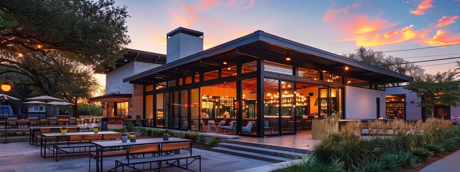a sleek, modern energy-efficient home in austin showcases large, energy-efficient windows and smart home technology, set against a minimalist urban backdrop that highlights its innovative design and commitment to sustainability. a sleek, modern energy-efficient home in austin showcases large, energy-efficient windows and smart home technology, set against a minimalist urban backdrop that highlights its innovative design and commitment to sustainability.
