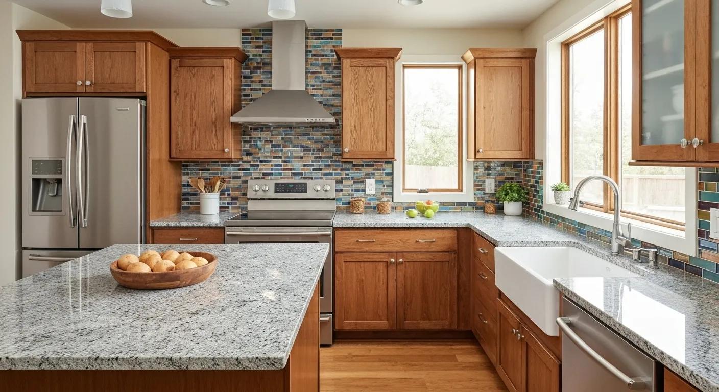 Variety of kitchen remodeling materials