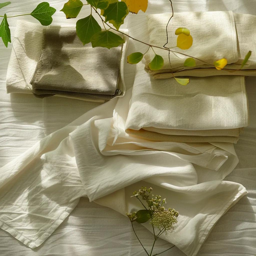 Eco-friendly fabrics for dog toys, highlighting sustainability and natural materials