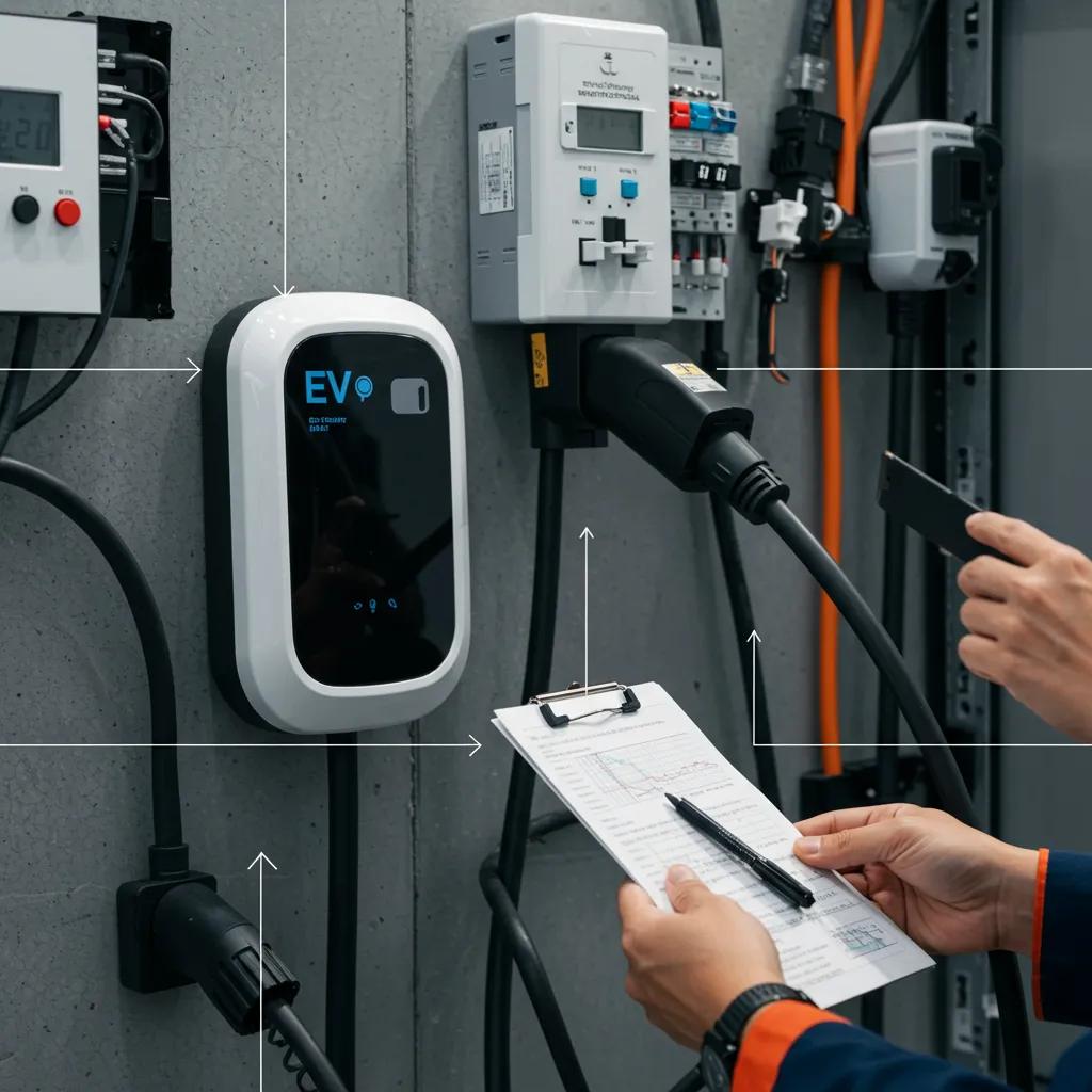 Factors influencing the cost of EV charger installation including charger models and tools