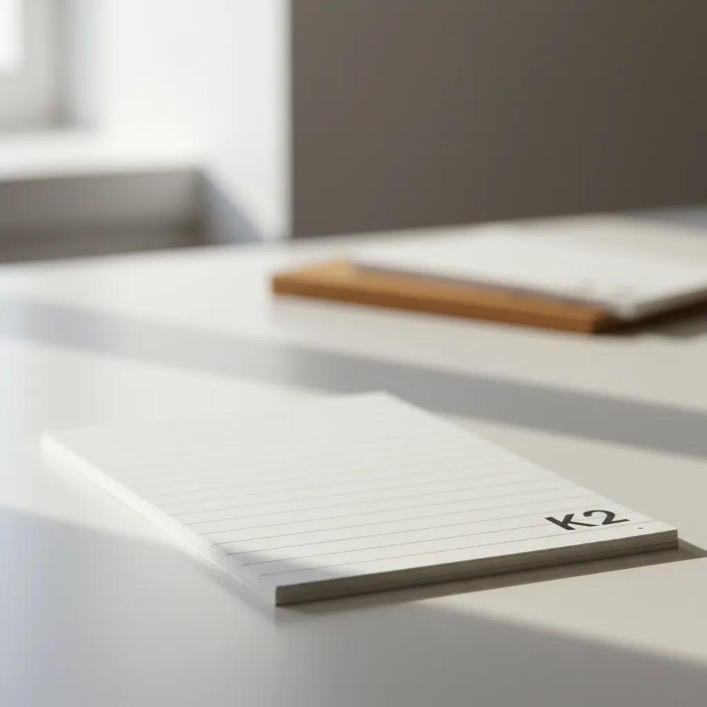 Lined K2 spice paper showcasing its unique design and marked dosing lines
