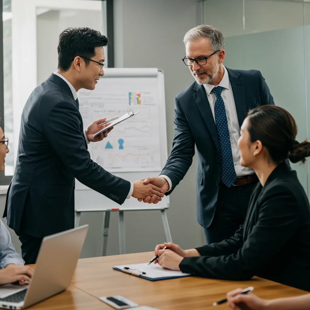 A manager offering a sincere apology to a team member in a professional setting.