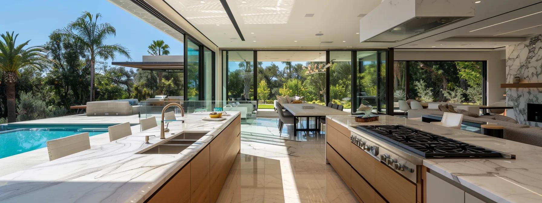  modern and luxury kitchen in la