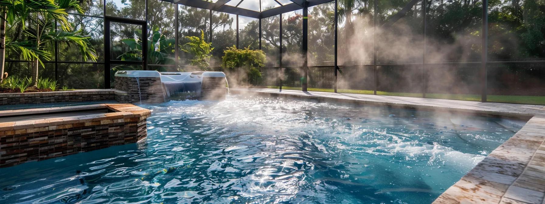 photo realestic image of Accelerated Water Evaporation the Hot Summer Temperature Impact on Your Pool photo realestic image of Accelerated Water Evaporation the Hot Summer Temperature Impact on Your Pool