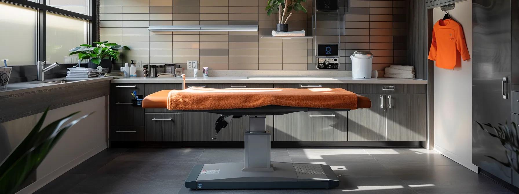 a cozy, modern pet grooming space showcases a soft, luxurious microfiber cat drying towel draped over a sleek grooming table, highlighting its ultra-absorbent texture and ergonomic design in a well-lit, inviting atmosphere. a cozy, modern pet grooming space showcases a soft, luxurious microfiber cat drying towel draped over a sleek grooming table, highlighting its ultra-absorbent texture and ergonomic design in a well-lit, inviting atmosphere.