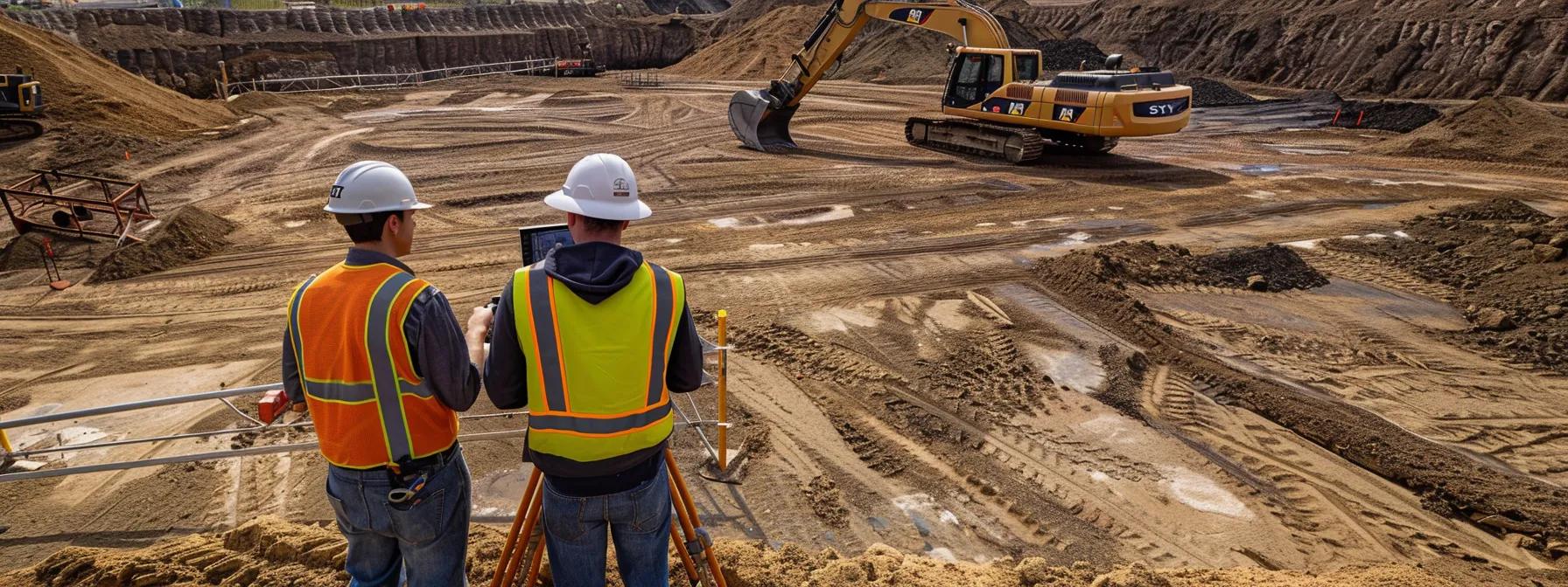a demolition contractor assessing a large pile of expensive equipment and a team of skilled workers, emphasizing the significant expenses impacting earnings. a demolition contractor assessing a large pile of expensive equipment and a team of skilled workers, emphasizing the significant expenses impacting earnings.