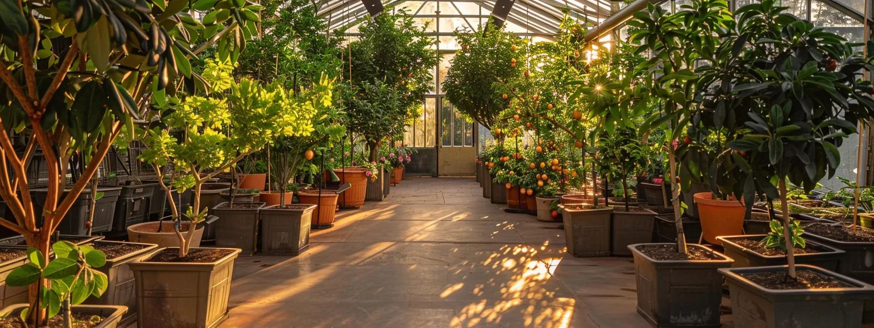 a meticulously arranged indoor gardening workshop features rows of prairie fire crabapple trees in pots, with an expert demonstrating precise watering techniques using a sleek watering can, all illuminated by warm, focused studio lights to highlight the health of the vibrant foliage and root systems. a meticulously arranged indoor gardening workshop features rows of prairie fire crabapple trees in pots, with an expert demonstrating precise watering techniques using a sleek watering can, all illuminated by warm, focused studio lights to highlight the health of the vibrant foliage and root systems.