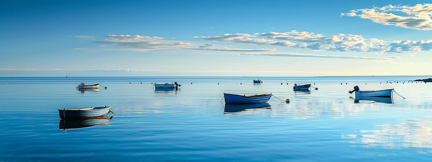 a serene ocean view with fishing boats peacefully anchored, showcasing the significance of fishing quotas in sustainable fisheries management. a serene ocean view with fishing boats peacefully anchored, showcasing the significance of fishing quotas in sustainable fisheries management.
