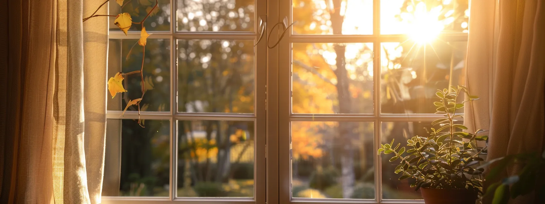 a skilled installer carefully fitting elegant window treatments in a cozy riverside home. a skilled installer carefully fitting elegant window treatments in a cozy riverside home.